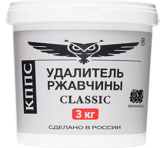 Удалитель ржавчины КППС CLASSIC ведро 3кг УТ003521713 1