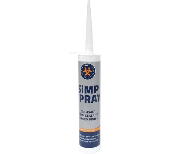 Клей-герметик однокомпонентный распыляемый защитный U-SEAL SPRAY-SIMP серый, 290 мл, 12 шт 0146400001