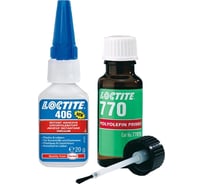 Набор LOCTITE 406 / SF 770 KIT для склеивания полиолефинов и жирных пластмасс 142457