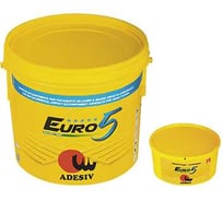 2-компонентный гипоаллергенный клей (для всех типов паркета) ADESIV EURO 5.Клей+отвердитель. 10 кг AD3910EU5