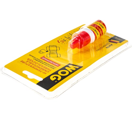 Анаэробный герметик-фиксатор резьбовых соединений WOG 9 мл WGC0729 в ...