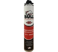 Зимняя профессиональная монтажная пена Bull (65 л, -20 С, 1000 мл, 885 гр) PF65W