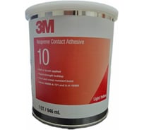 Клей 3М 10 SW неопреновый, однокомпонентный, контактный, желтый, 946 мл SW10