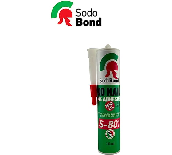 Жидкие гвозди на основе MS полимера SODOBOND S-801 4631175582815