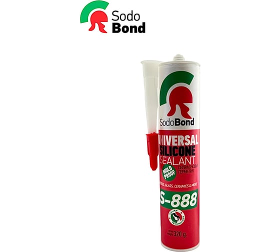 Универсальный силиконовый герметик SODOBOND S-888 4631175582839