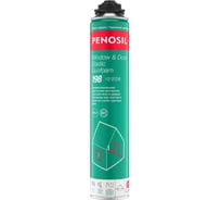 Профессиональная эластичная пена для окон и дверей Penosil Window & Door Elastic Gunfoam 800мл 198 A1658Z