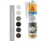 Нейтральный силиконовый санитарный герметик SIKA sil-140 Neutral (111/светло-серый) картридж 280 мл 842729 4