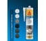 Нейтральный силиконовый санитарный герметик SIKA sil-140 Neutral (101/белый) картридж 280 мл 842736 3