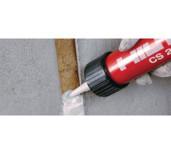 Противопожарный акриловый герметик HILTI CP 606 310мл 209625