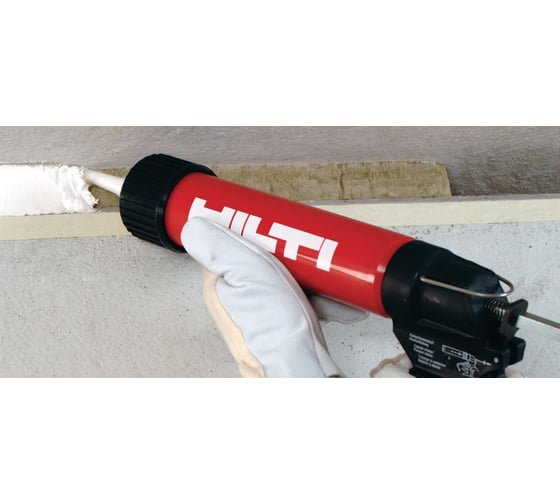 Противопожарный акриловый герметик HILTI CP 606 310мл 209625