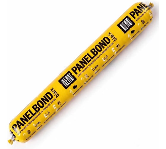 Полиуретановый гибридный клей-герметик KLEYKO PANELBOND 600 мл чёрный KPB-B
