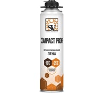 Пена монтажная всесезонная SV профессиональная COMPACT PROFI 250 мл (350 г) 114609