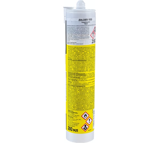 Монтажный клей для зеркал ZOLDER ZN-930 (450 г) ЭК000123249