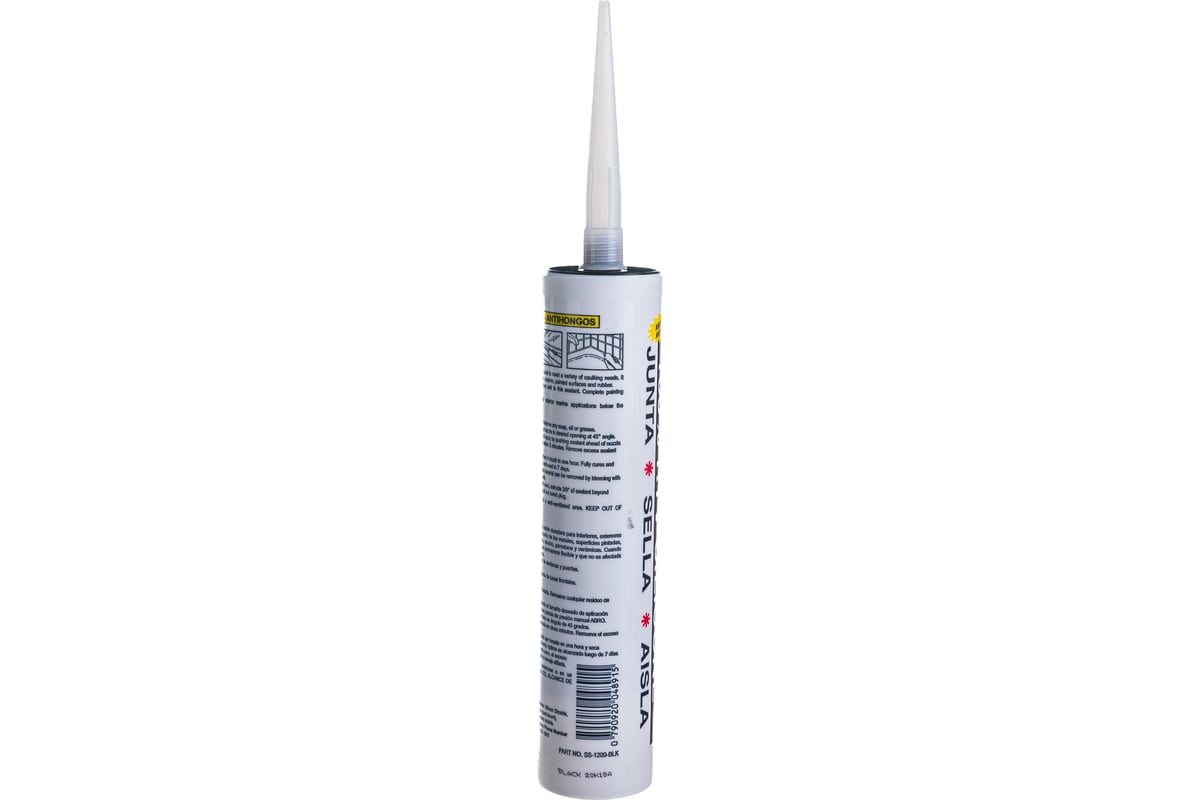 Abro 1200 100% RTV Silicone Sealant герметик силиконовый универсальный 310 мл черный