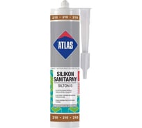Силикон санитарный ATLAS какао 280 мл SIL-210