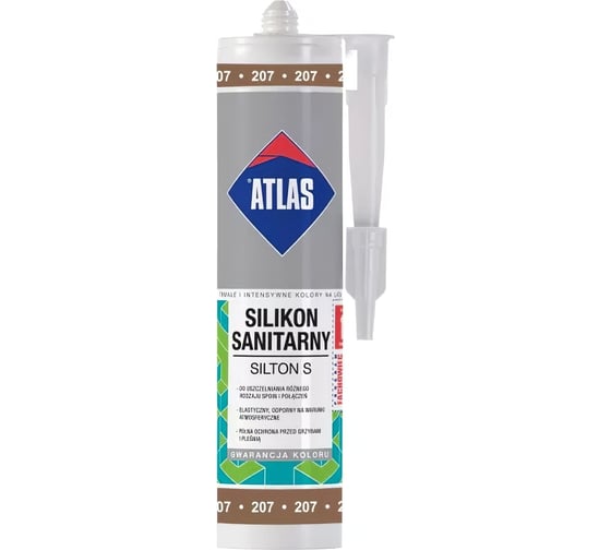 Силикон санитарный ATLAS латте 280 мл SIL-207