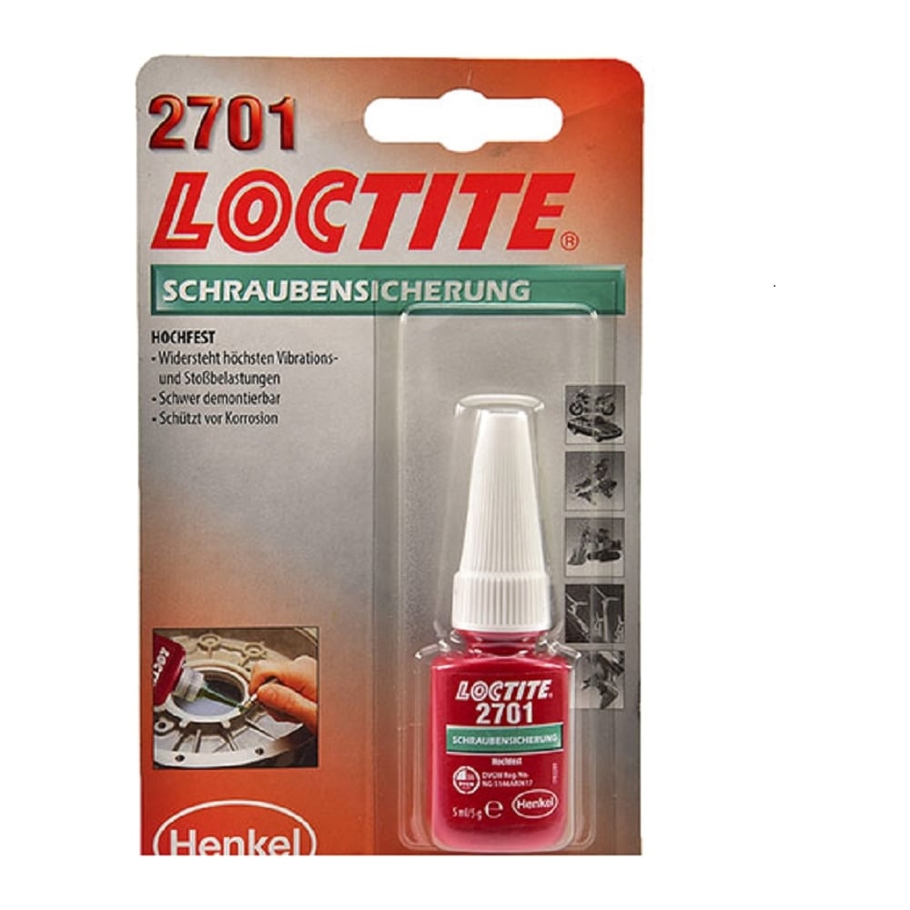 Фиксатор резьбы высокой прочности для неактивных металлов LOCTITE 2701 ...?