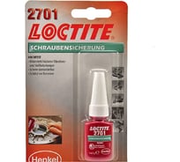 Фиксатор резьбы высокой прочности для неактивных металлов LOCTITE 2701, 5 мл 195911