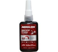 Фиксатор резьбовых соединений ABRO MASTERS неудаляемый, красный, 50 мл TL-050-RD-RW