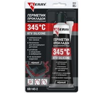 Герметик прокладок высокотемпературный нейтральный чёрный KERRY RTV SILICONE 85 г KR-145-2 19708228