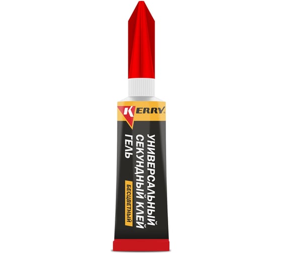Универсальный секундный клей гель KERRY SUPER GLUE GEL KR-153-2