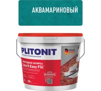 Затирка эпоксидная PLITONIT Colorit EasyFill, аквамариновый, 2 кг Н010416