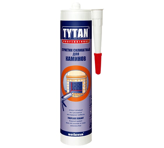 Герметик для каминов Tytan Professional 310 мл 6907 1