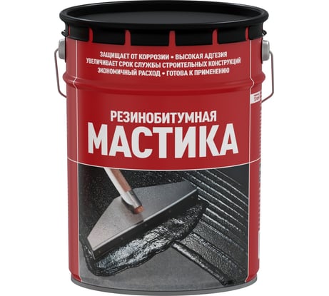 Мастика резинобитумная СТАРТ 5л/4,5кг 4607952908789