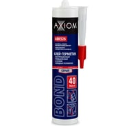 Клей-герметик конструкционный на основе гибридных полимеров AXIOM серый ABK526