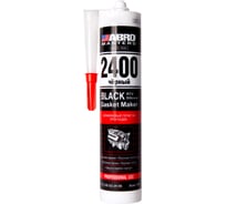 Герметик силиконовый ABRO MASTERS чёрный 310 мл SS-2400-BLK-AM-RW