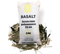 Базальтовая фибра Basalt 50 мм, 20 кг 4687207071260