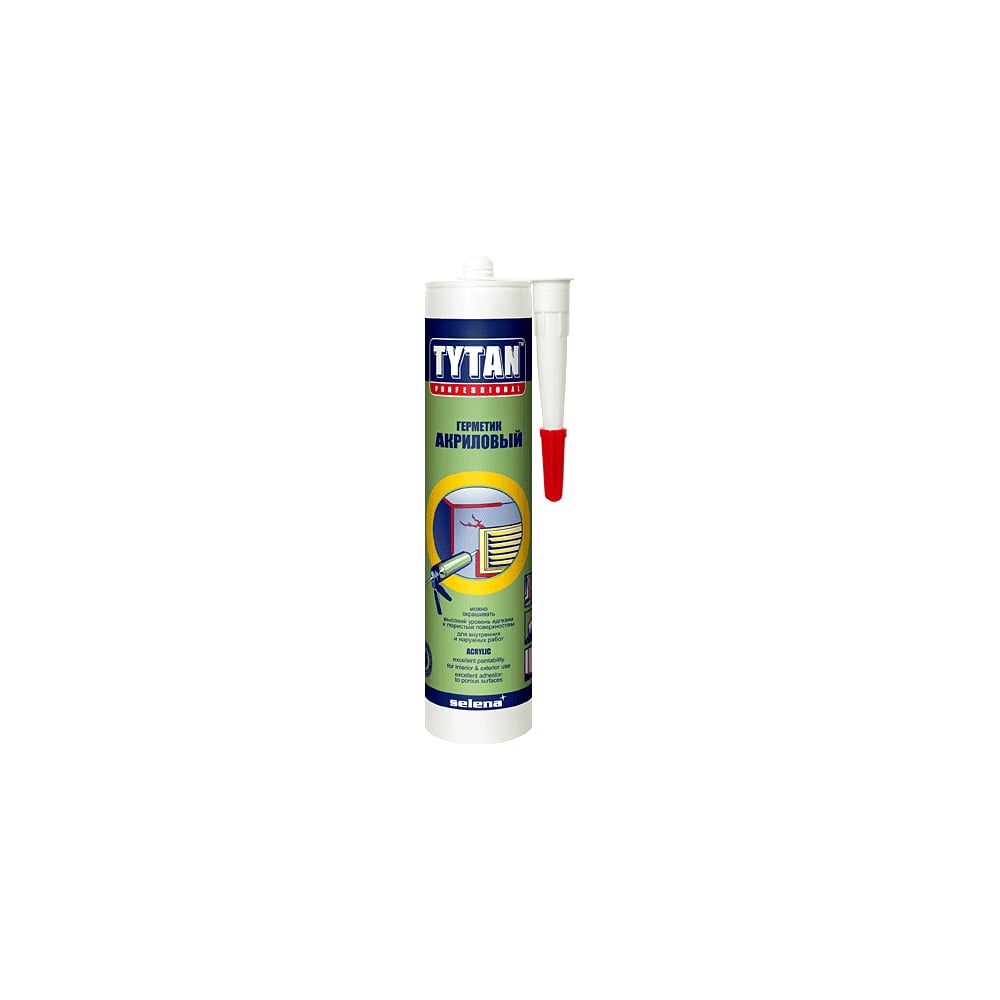 Акриловый герметик Tytan Professional белый 310 л 7729 - выгодная цена ...