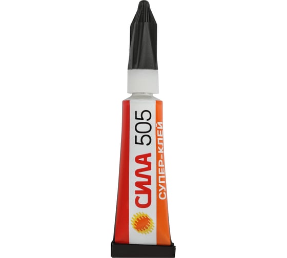 Супер-клей СИЛА 505-3, 3 гр, 12 шт., лента, Б0033119 1