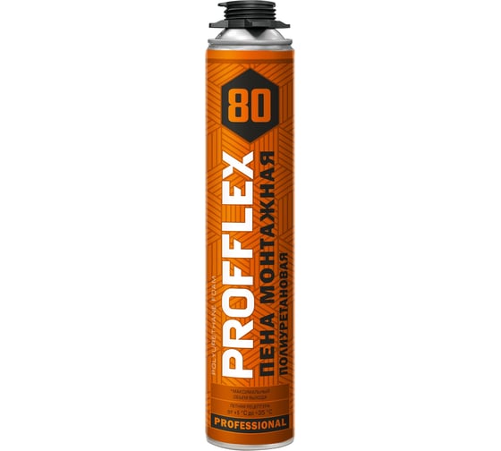 Пена монтажная PROFFLEX 80 летняя 01895 1