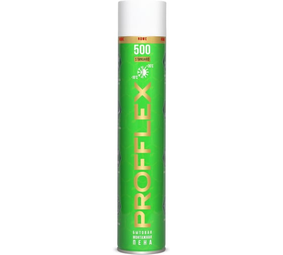 Пена монтажная PROFFLEX 500 STANDARD бытовая 70213 1