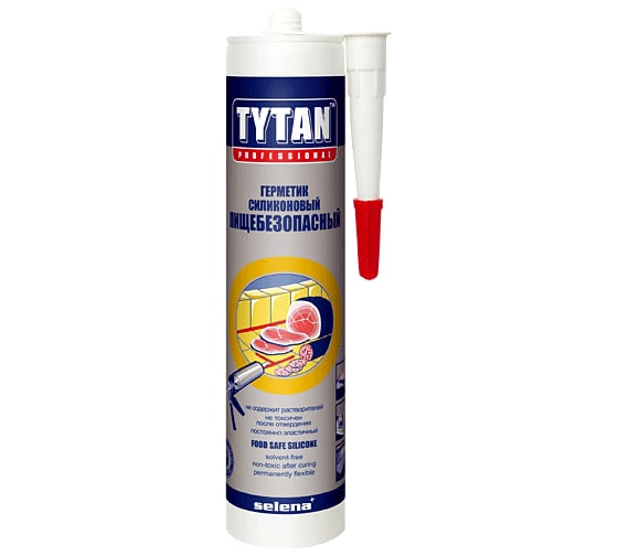 Пищебезопасный силикон Tytan Professional белый 310 мл 8231