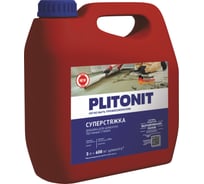 Добавка PLITONIT СуперСтяжка -3 суперводоредуцирующая для цементно-песчаных смесей Н003330