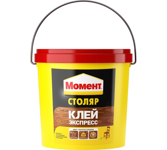 Клей МОМЕНТ Столяр Экспресс 3 кг 600308 1