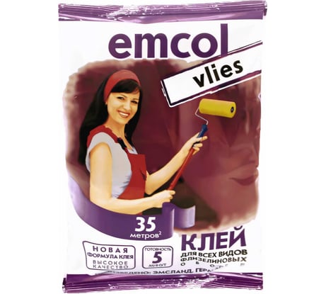Клей для обоев emcol Флизелин 250 г 4607133680411