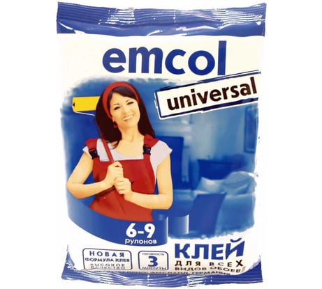 Клей для обоев emcol Универсал 200 г 4607133680350
