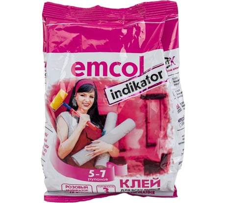 Клей для обоев emcol Индикатор 200 г 4607133680398