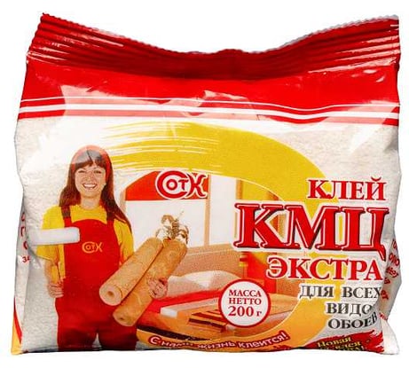Клей для обоев КМЦ ЭКСТРА 200 г 4607133680572