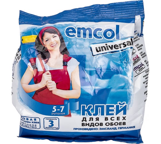 Клей для обоев emcol Универсал 150 г 4607133682378