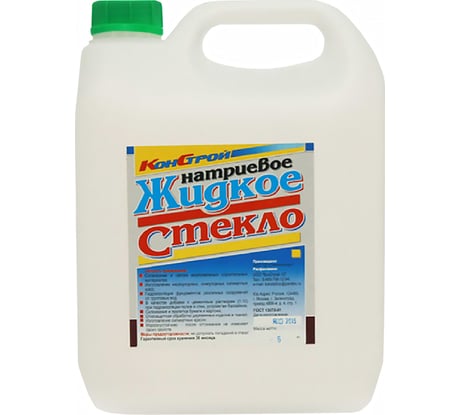 Жидкое стекло КОНСТРОЙ 7,5 кг 222149