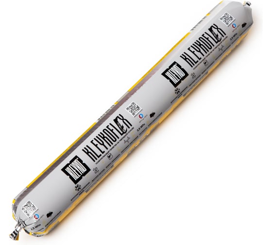 Полиуретановый гибридный однокомпонентный герметик KLEYKO FLEX 600 мл серый, RAL 7047 KFX-7047 1