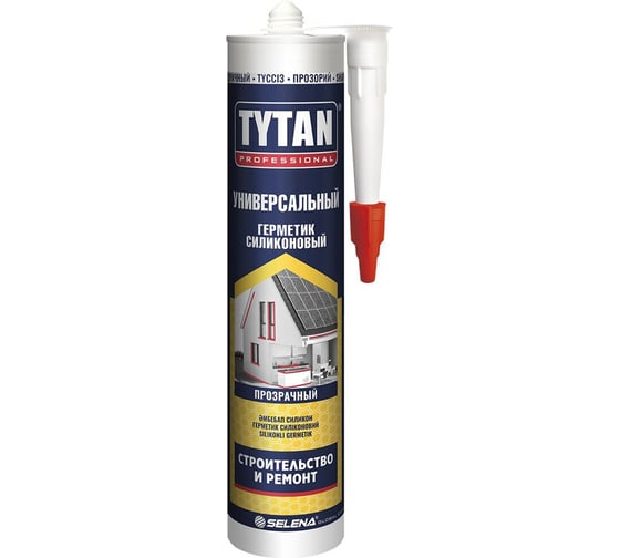 Герметик силиконовый универсальный TYTAN PROFESSIONAL прозрачн. 280 мл  53807 279245 1