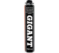 Клей-пена быстрого схватывания 60 секунд Gigant 750мл GGFS-1