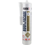 Гибридный кровельный герметик FOME FLEX Roof and Facade, 300 мл, белый, на основе MS-полимера 01-4-2-124