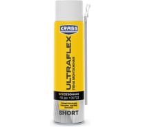 Пена монтажная KRASS ULTRAFLEX Short Всесезонная 0,35л ЛА-00005643