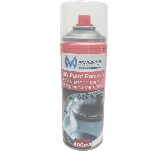 Очиститель красок и герметиков спрей MWORKS 400 мл MW Paint Remover SPRAY MWIN802504 1